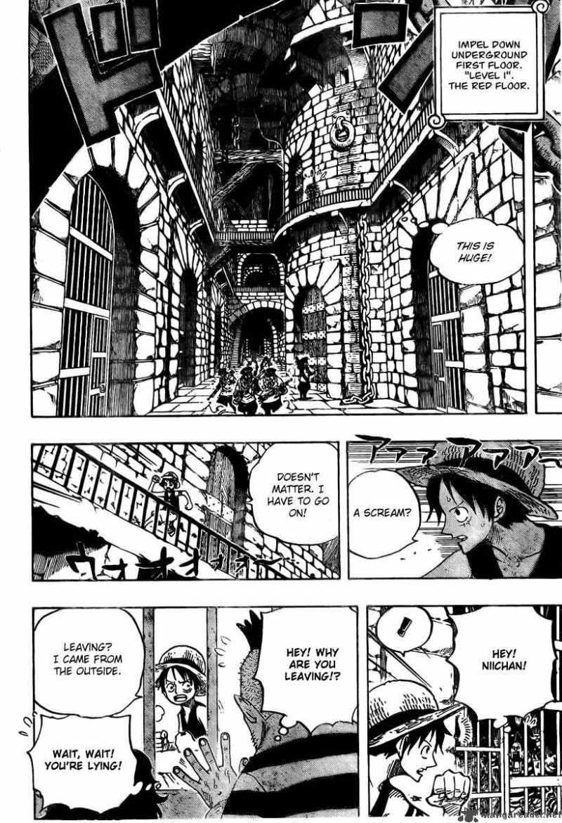 One Piece Chapter 526 page 15 - Chapter 526: Adventure in the Great Prison