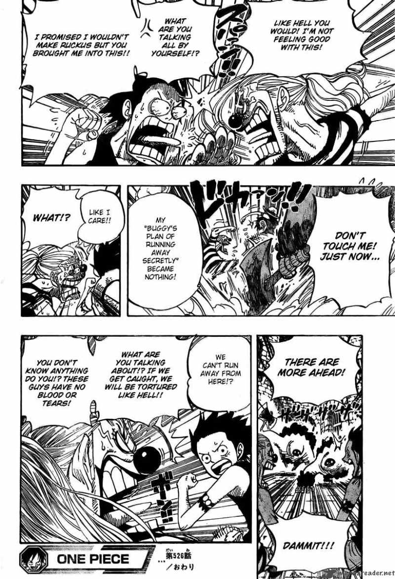 One Piece Chapter 526 page 19 - Chapter 526: Adventure in the Great Prison