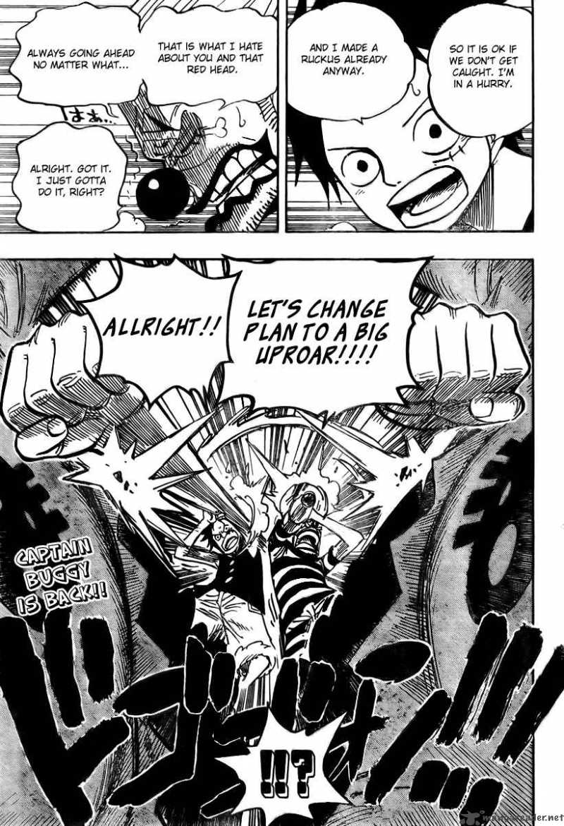 One Piece Chapter 526 page 20 - Chapter 526: Adventure in the Great Prison