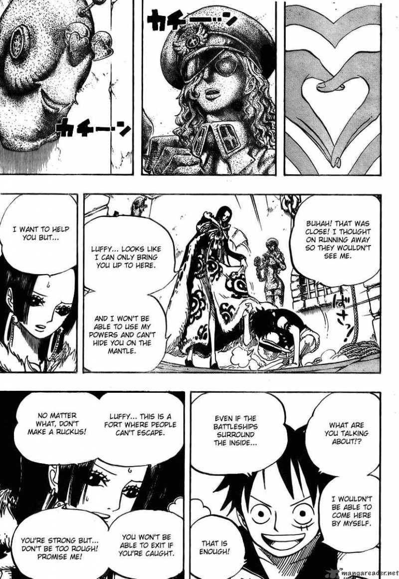 One Piece Chapter 526 page 6 - Chapter 526: Adventure in the Great Prison