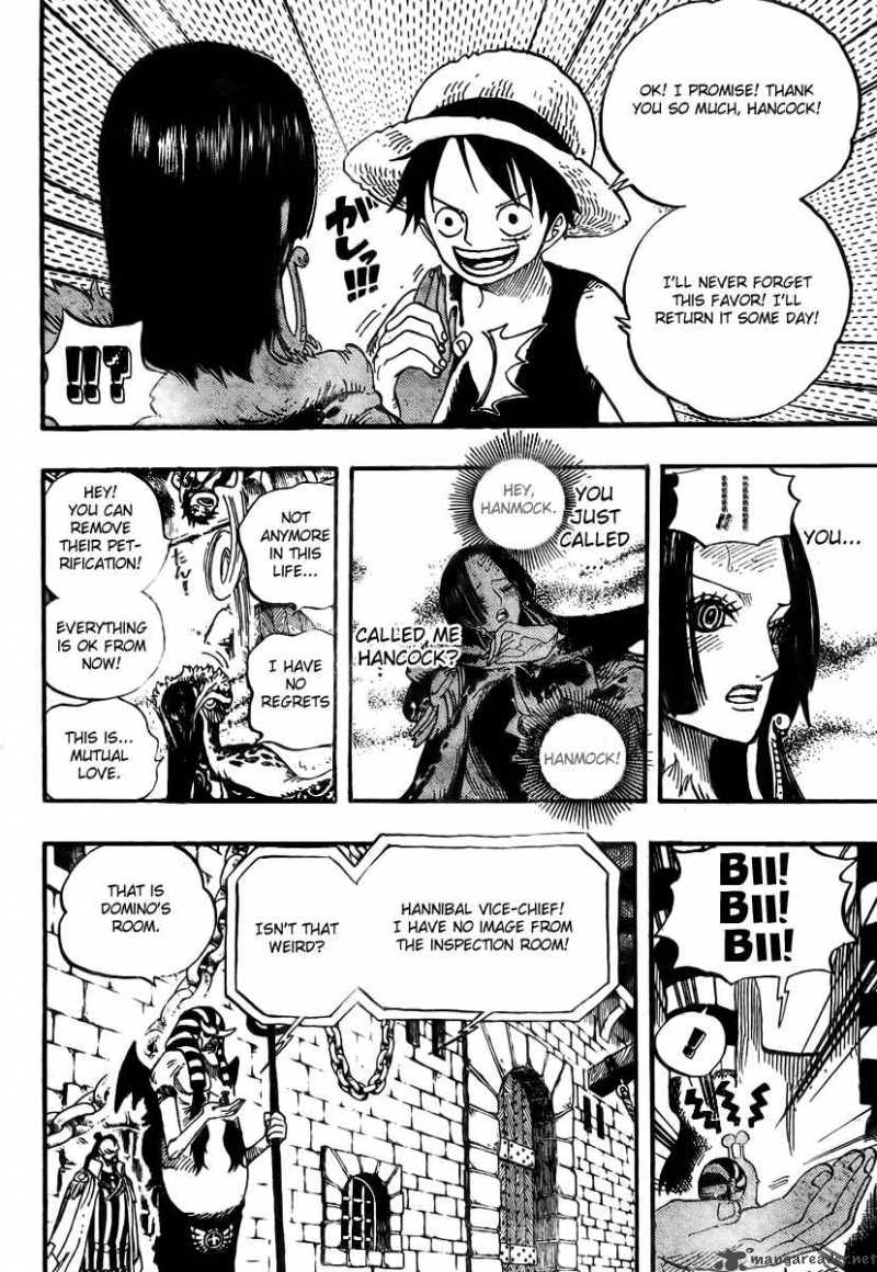 One Piece Chapter 526 page 7 - Chapter 526: Adventure in the Great Prison