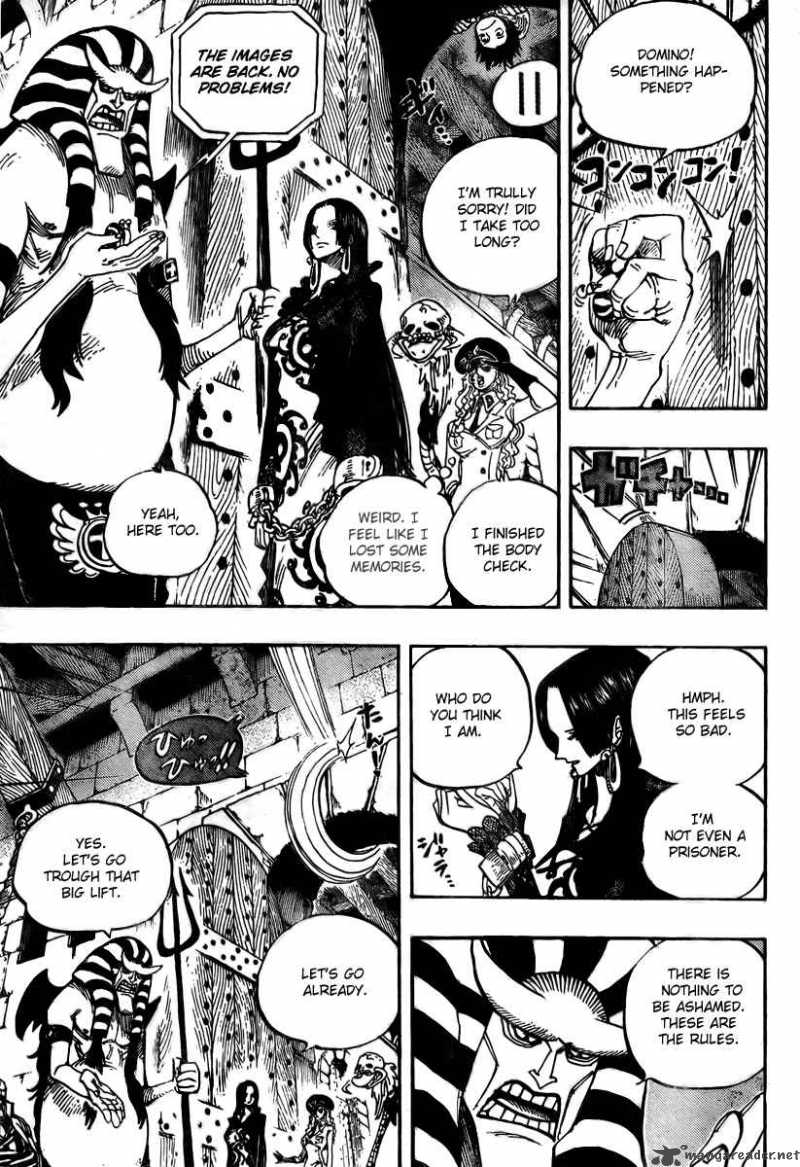 One Piece Chapter 526 page 8 - Chapter 526: Adventure in the Great Prison