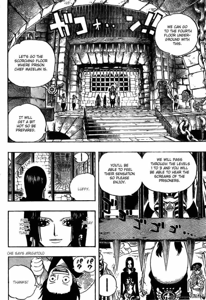 One Piece Chapter 526 page 9 - Chapter 526: Adventure in the Great Prison