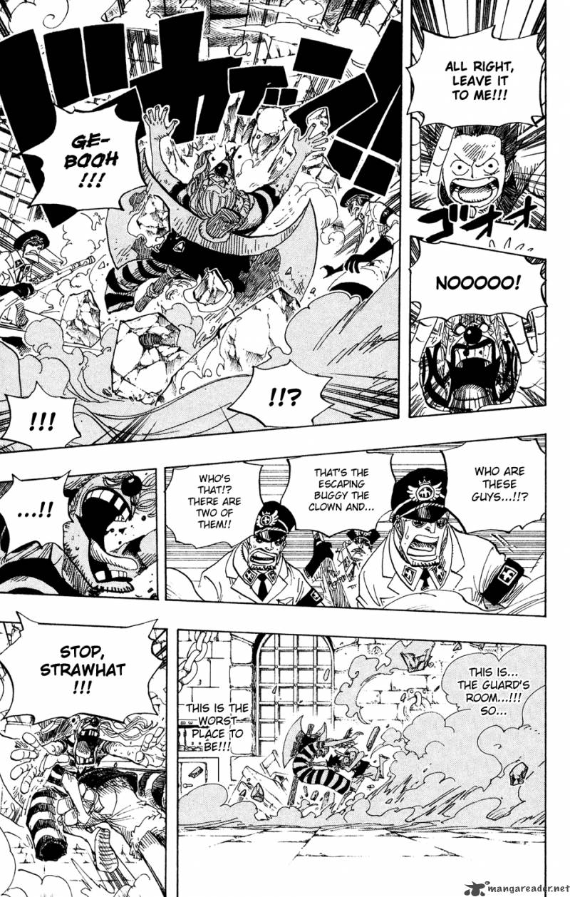 One Piece Chapter 527 page 13 - Chapter 527: Level 1 Crimson Hell