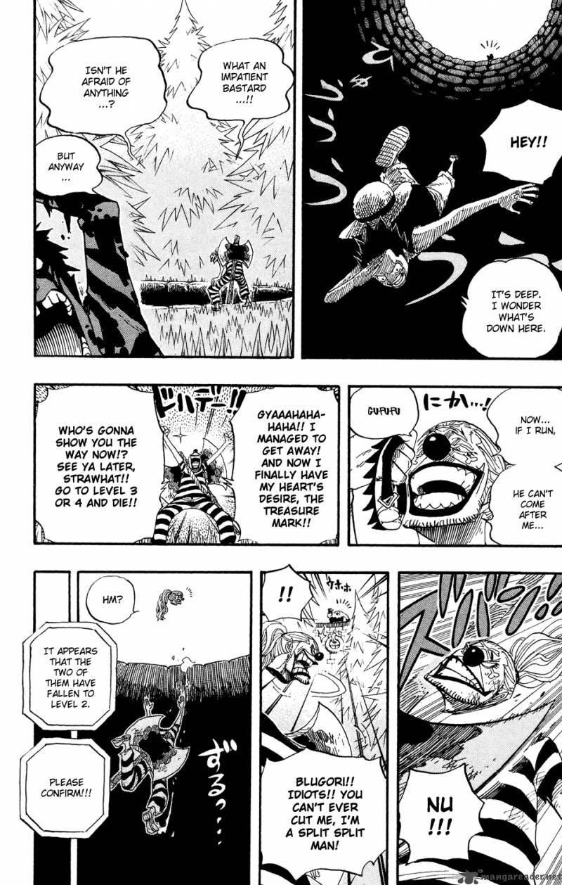 One Piece Chapter 527 page 18 - Chapter 527: Level 1 Crimson Hell