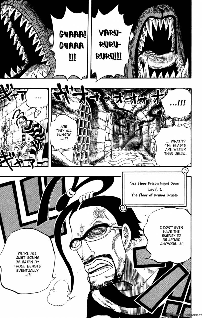 One Piece Chapter 527 page 19 - Chapter 527: Level 1 Crimson Hell