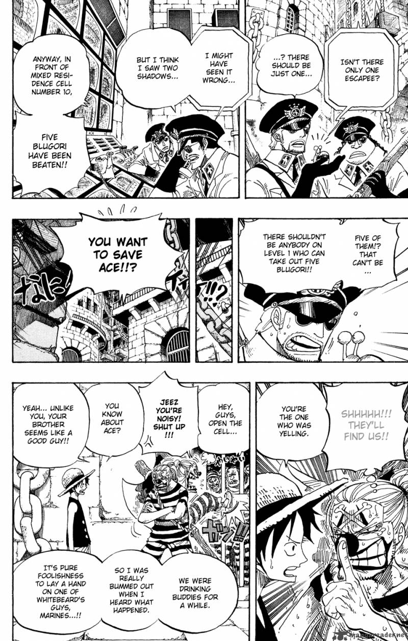 One Piece Chapter 527 page 6 - Chapter 527: Level 1 Crimson Hell