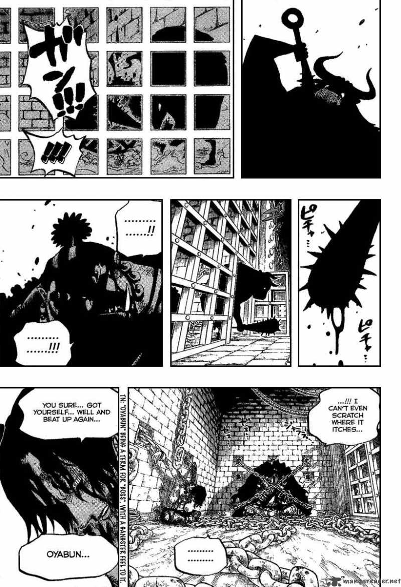 One Piece Chapter 528 page 17 - Chapter 528: Jinbe, Knight of the Sea