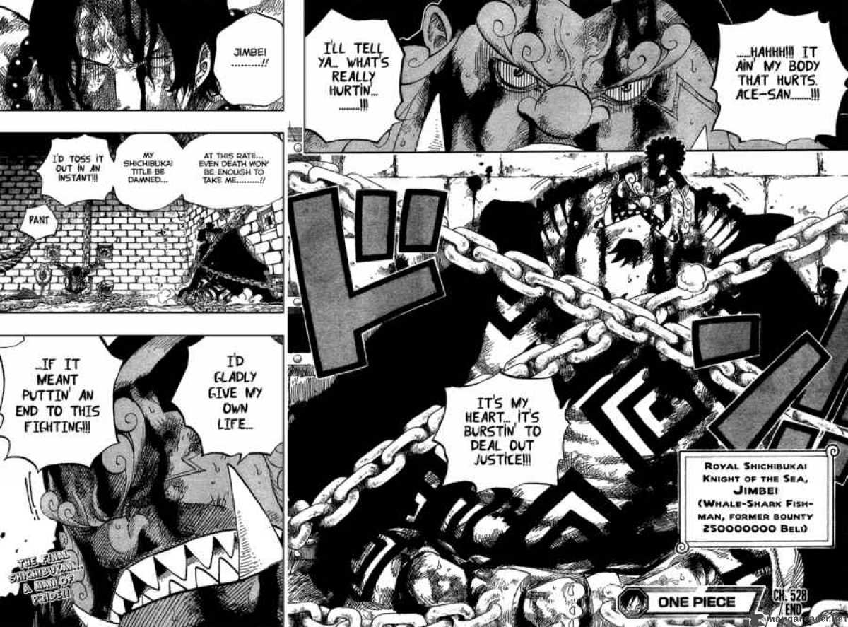 One Piece Chapter 528 page 18 - Chapter 528: Jinbe, Knight of the Sea