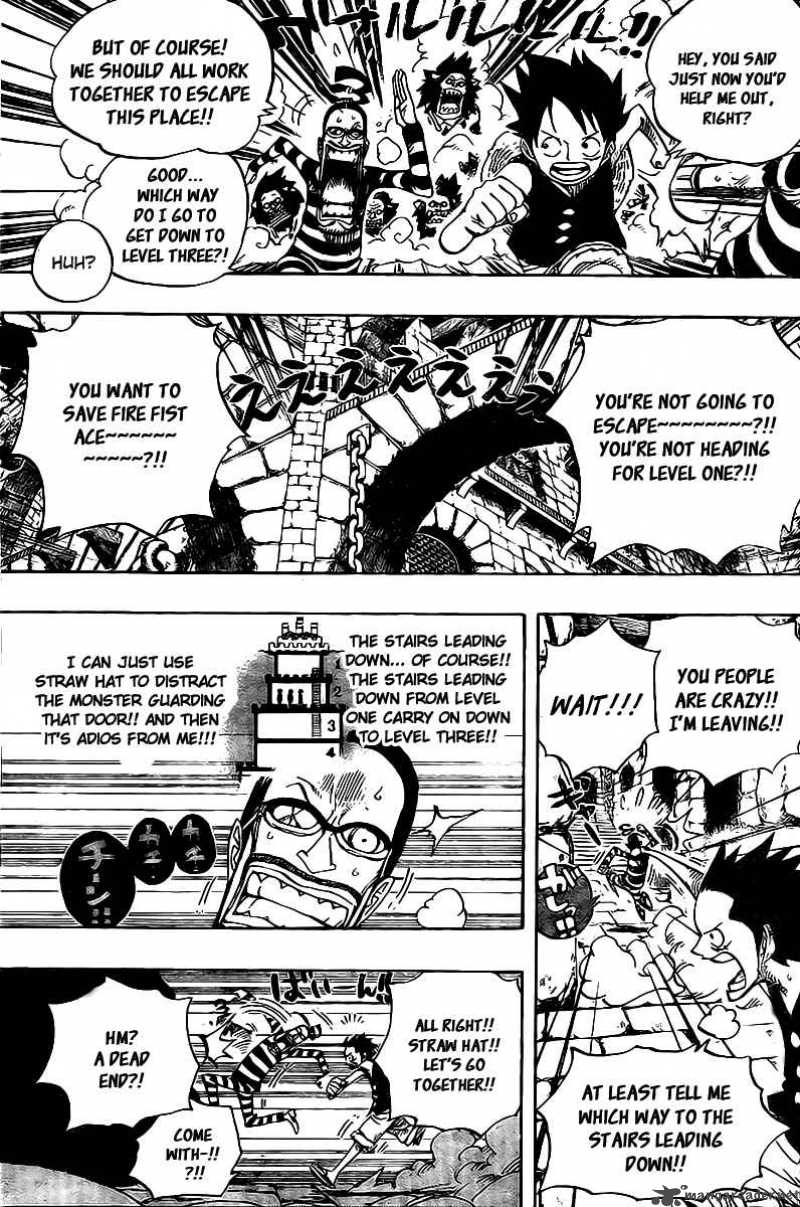 One Piece Chapter 529 page 10 - Chapter 529: Level 2 Wild Beast Hell
