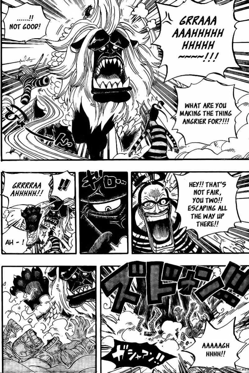 One Piece Chapter 529 page 14 - Chapter 529: Level 2 Wild Beast Hell