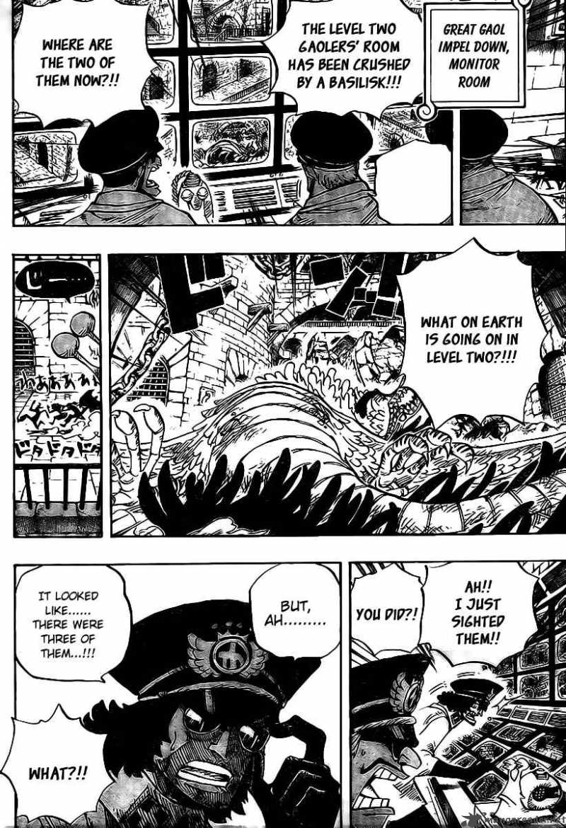 One Piece Chapter 529 page 7 - Chapter 529: Level 2 Wild Beast Hell