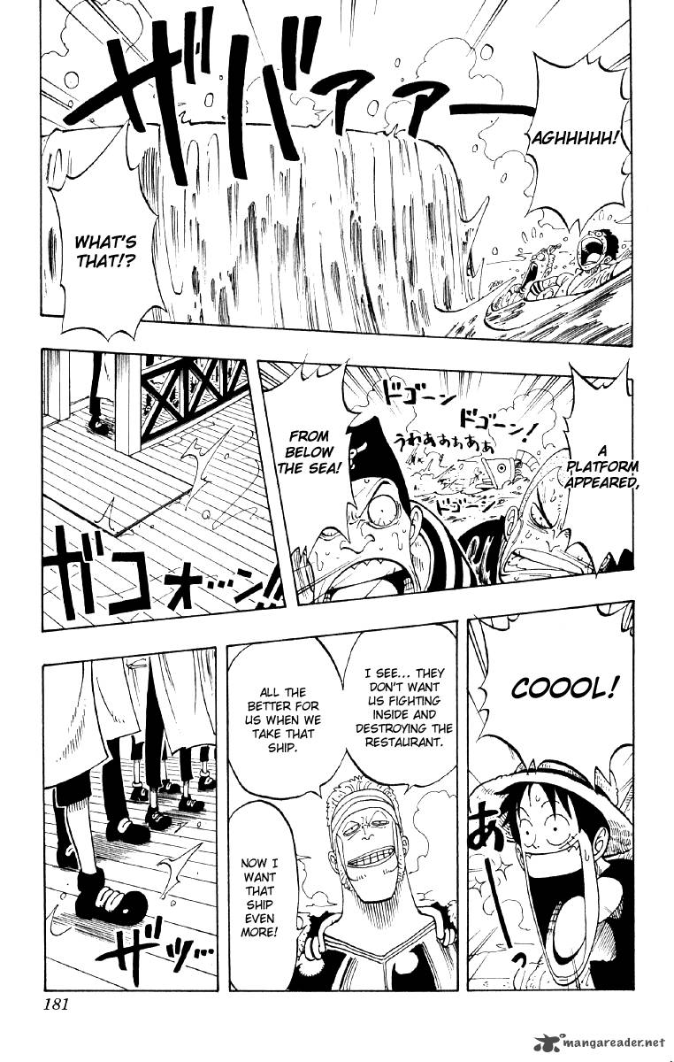 One Piece Chapter 53 page 15 - Chapter 53: Sabagashira No. 1