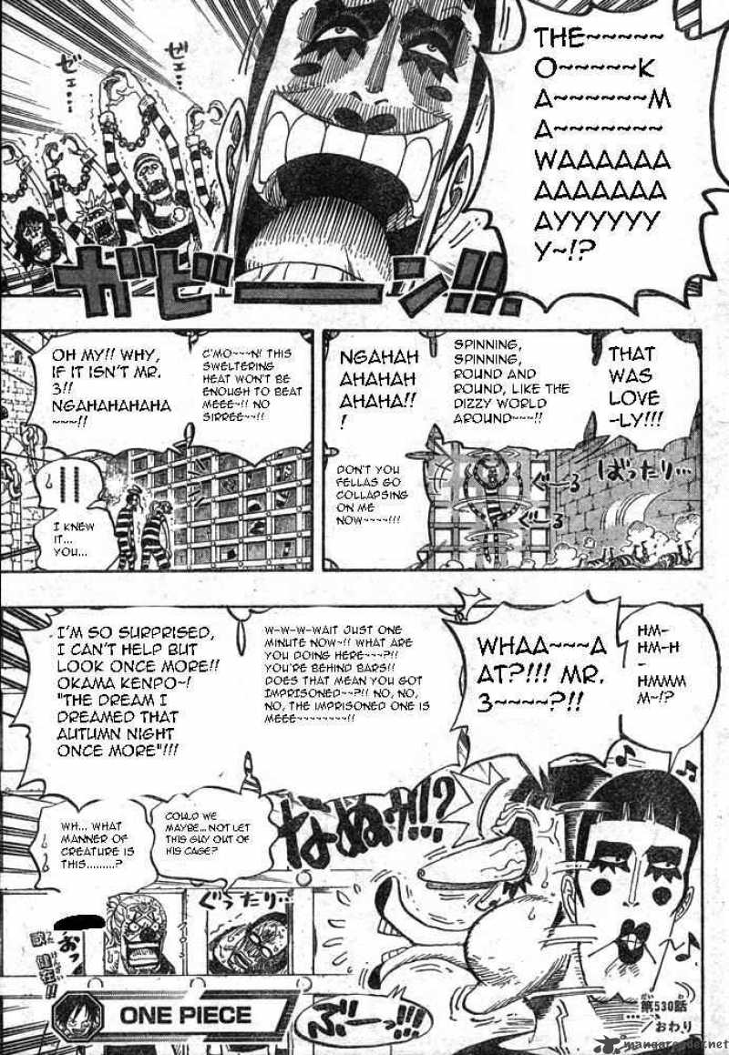 One Piece Chapter 530 page 19 - Chapter 530: From One Hell to Another
