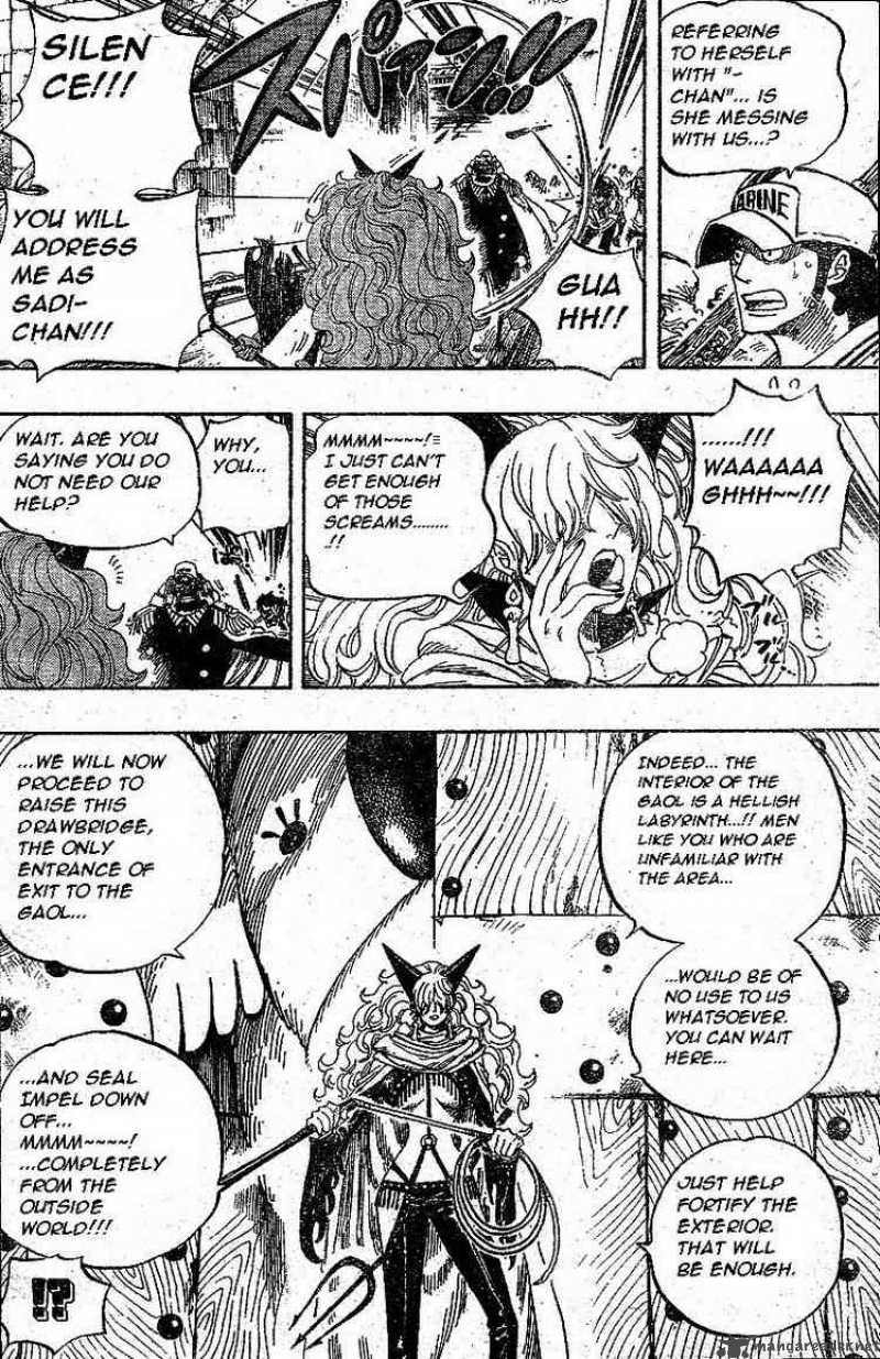 One Piece Chapter 531 page 4 - Chapter 531: Level 3 Starvation Hell