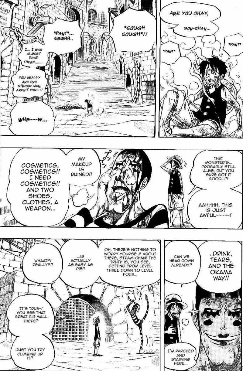 One Piece Chapter 532 page 10 - Chapter 532: Jailer Beast Minotaurus