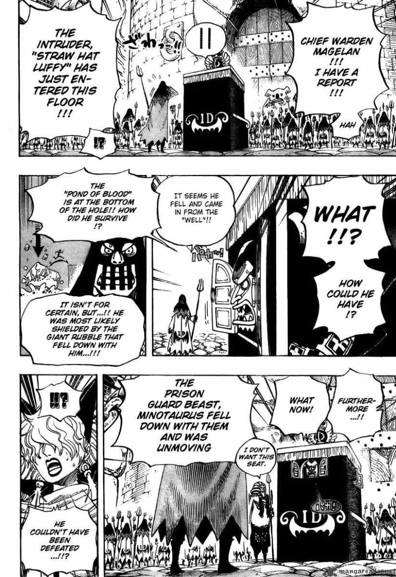 One Piece Chapter 533 page 10 - Chapter 533: Level 4 Inferno Hell