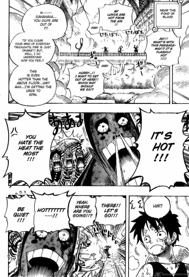 One Piece Chapter 533 page 12 - Chapter 533: Level 4 Inferno Hell