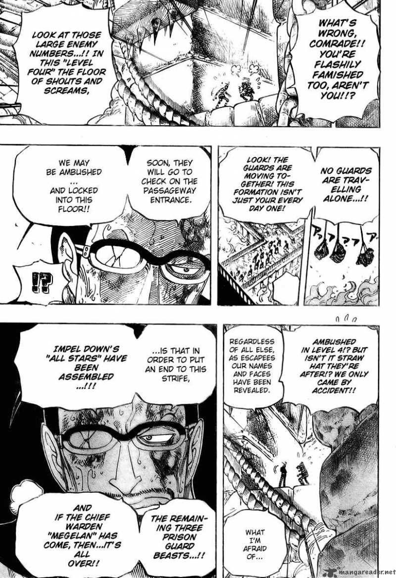 One Piece Chapter 533 page 15 - Chapter 533: Level 4 Inferno Hell