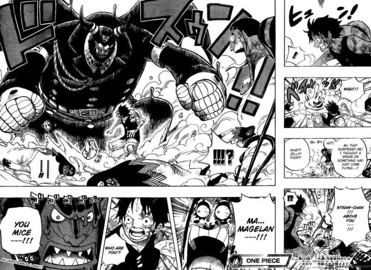 One Piece Chapter 533 page 16 - Chapter 533: Level 4 Inferno Hell