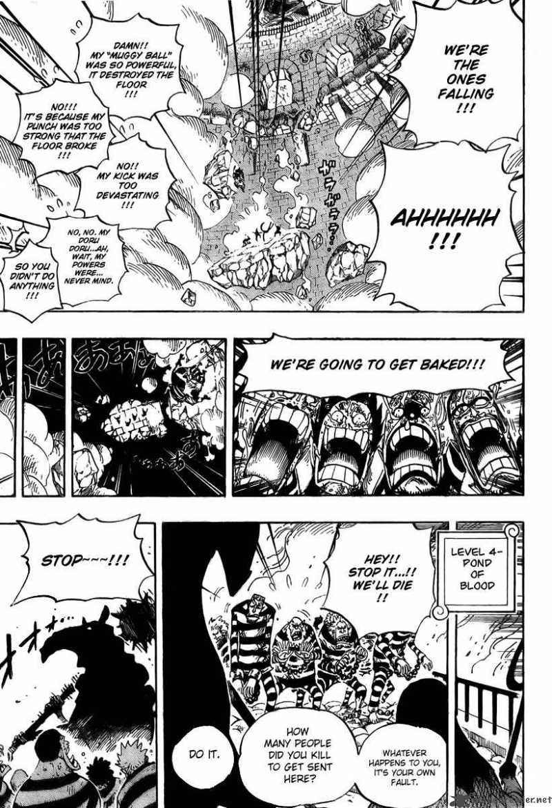 One Piece Chapter 533 page 5 - Chapter 533: Level 4 Inferno Hell