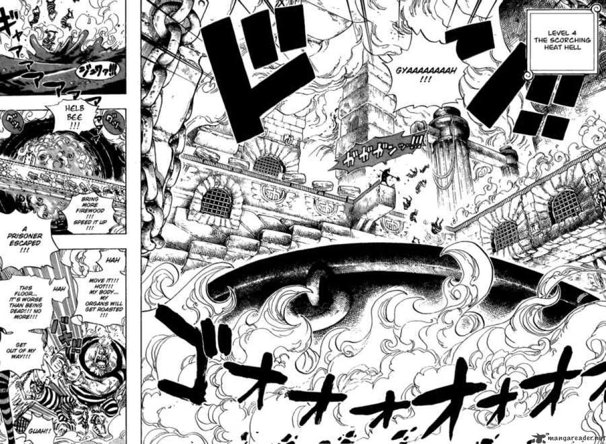 One Piece Chapter 533 page 6 - Chapter 533: Level 4 Inferno Hell