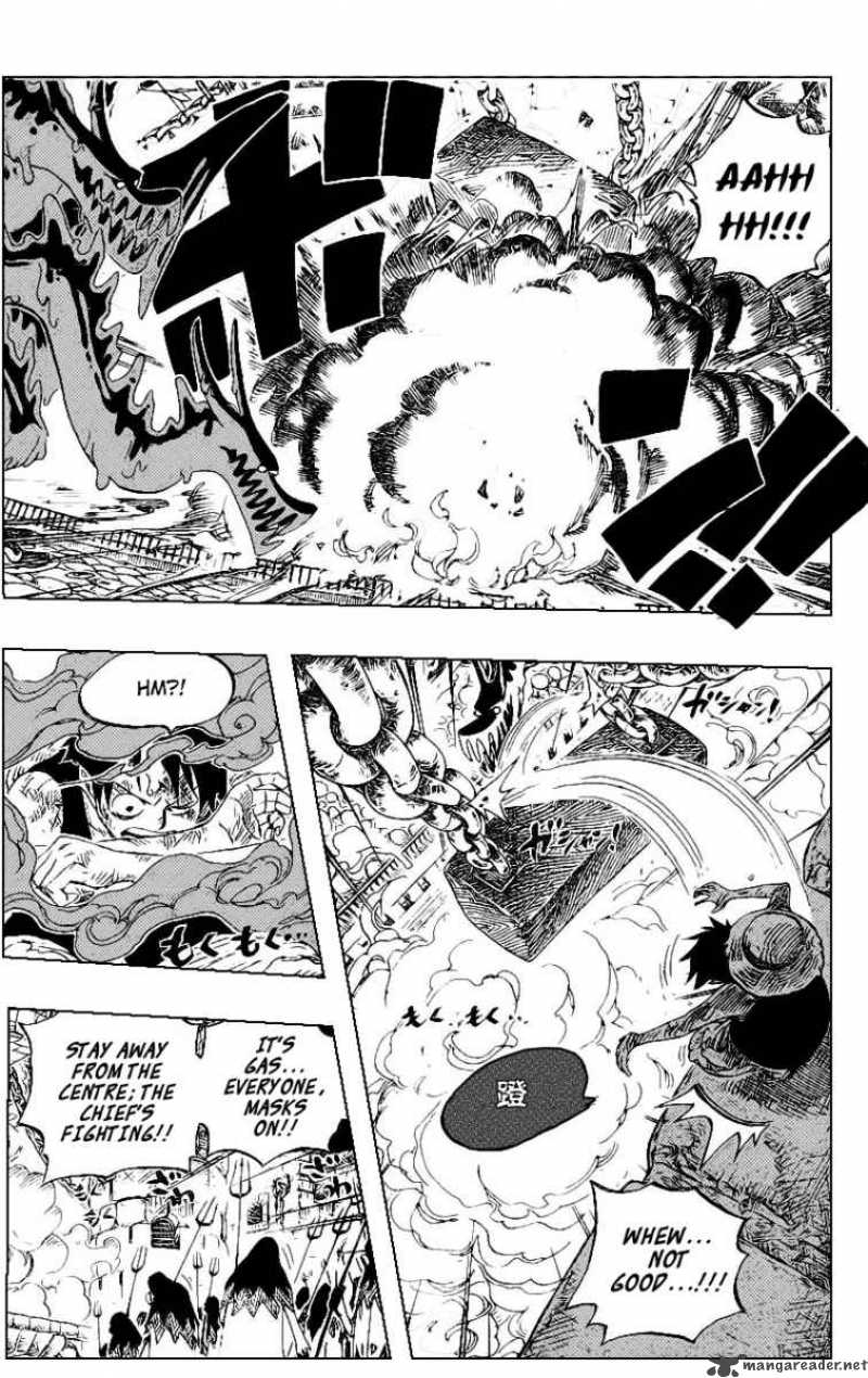 One Piece Chapter 534 page 10 - Chapter 534: Chief Warden Magellan vs. Pirate Luffy
