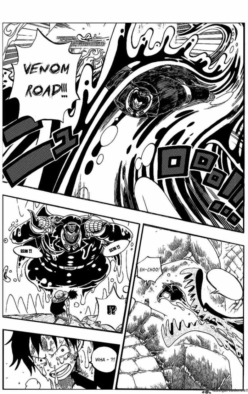 One Piece Chapter 534 page 12 - Chapter 534: Chief Warden Magellan vs. Pirate Luffy