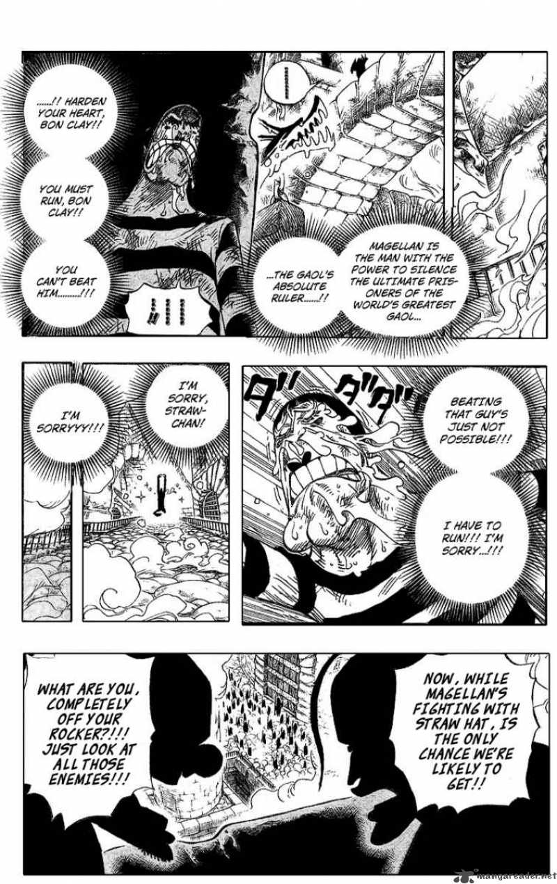 One Piece Chapter 534 page 15 - Chapter 534: Chief Warden Magellan vs. Pirate Luffy