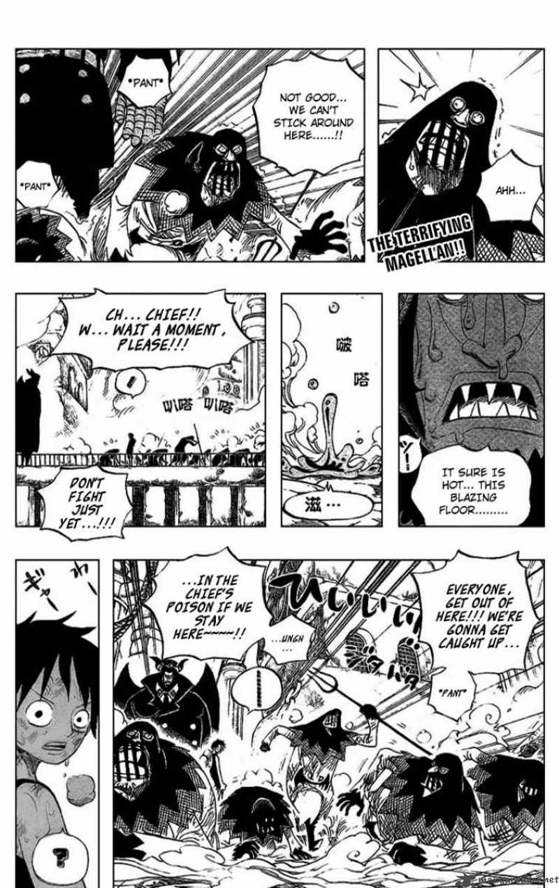 One Piece Chapter 534 page 2 - Chapter 534: Chief Warden Magellan vs. Pirate Luffy