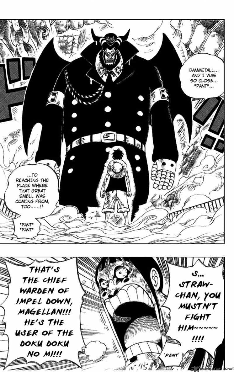 One Piece Chapter 534 page 3 - Chapter 534: Chief Warden Magellan vs. Pirate Luffy