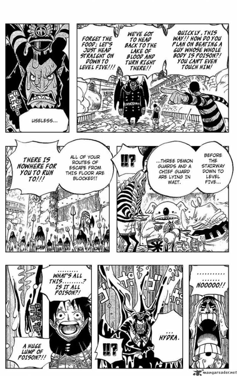 One Piece Chapter 534 page 5 - Chapter 534: Chief Warden Magellan vs. Pirate Luffy