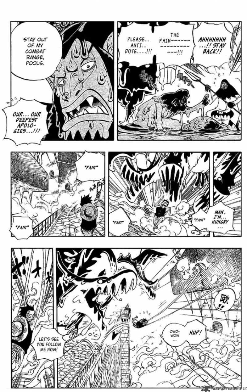 One Piece Chapter 534 page 7 - Chapter 534: Chief Warden Magellan vs. Pirate Luffy