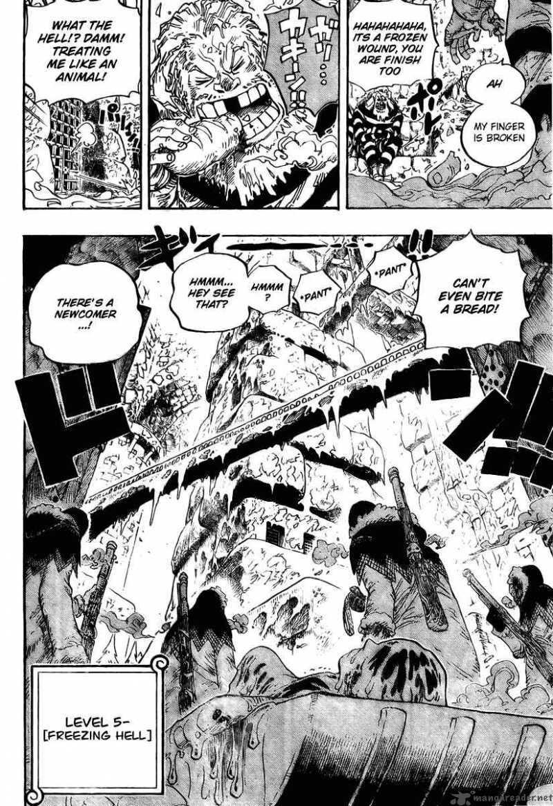 One Piece Chapter 535 page 14 - Chapter 535: Friend