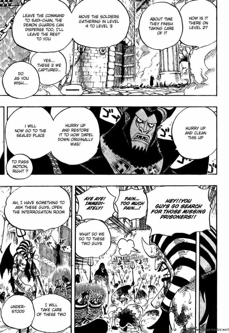 One Piece Chapter 535 page 17 - Chapter 535: Friend