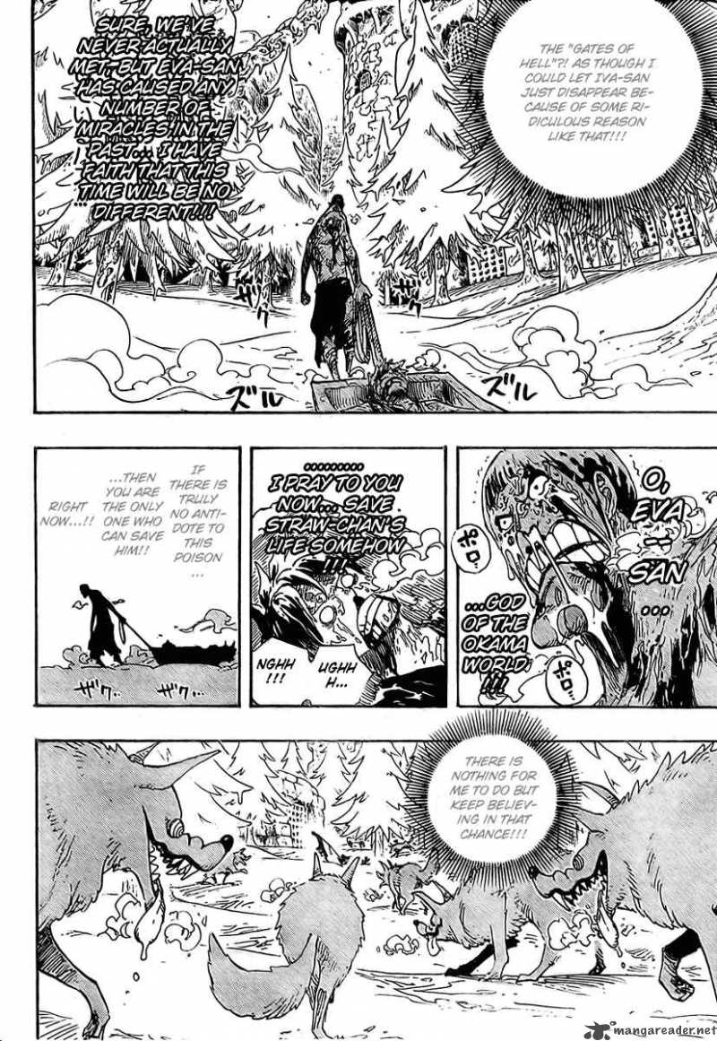 One Piece Chapter 536 page 14 - Chapter 536: Level 5 Frozen Hell