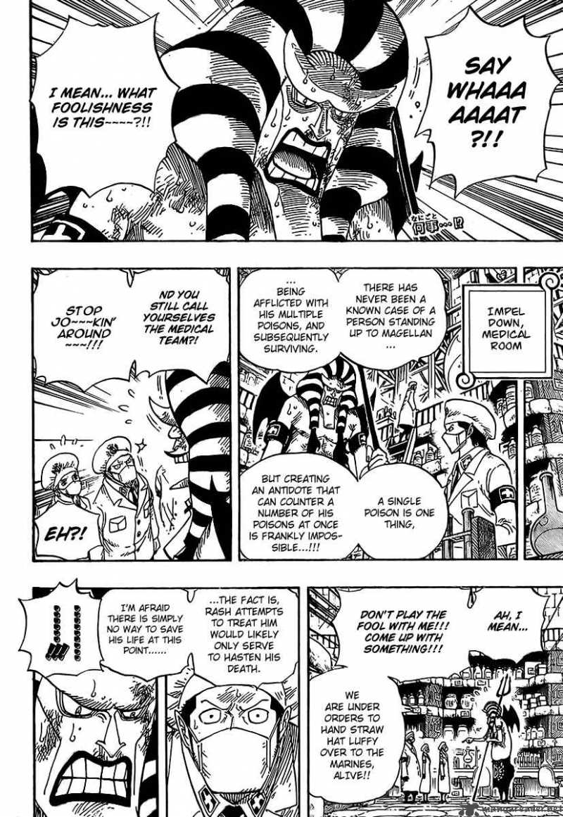 One Piece Chapter 536 page 2 - Chapter 536: Level 5 Frozen Hell
