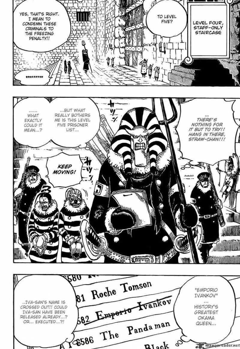 One Piece Chapter 536 page 4 - Chapter 536: Level 5 Frozen Hell