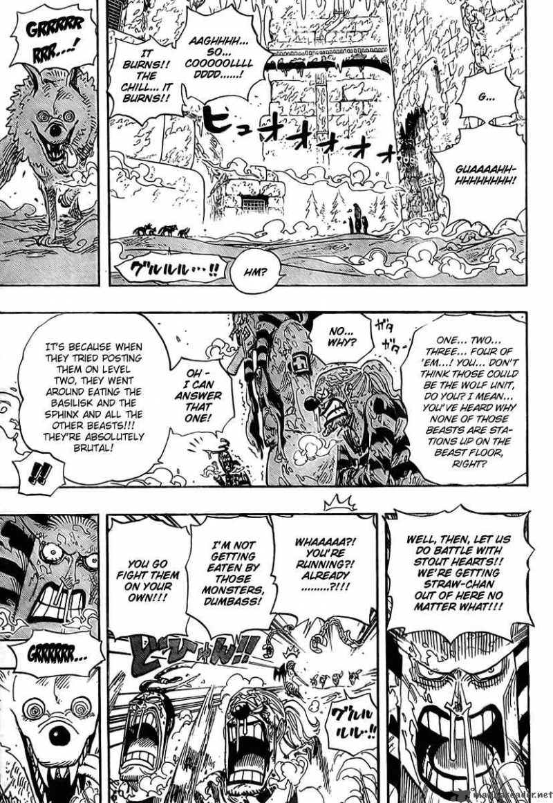 One Piece Chapter 536 page 7 - Chapter 536: Level 5 Frozen Hell