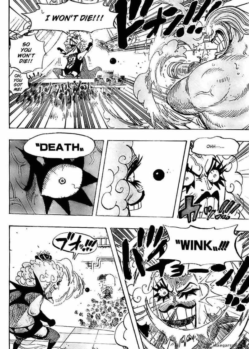 One Piece Chapter 537 page 12 - Chapter 537: Okama in Hell