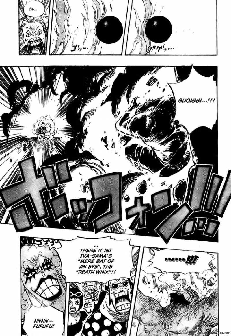 One Piece Chapter 537 page 13 - Chapter 537: Okama in Hell