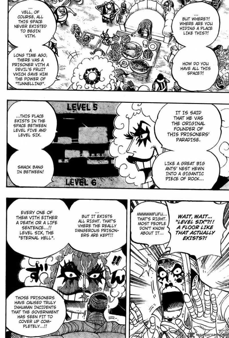 One Piece Chapter 538 page 10 - Chapter 538: Level 5.5 Newkama Land