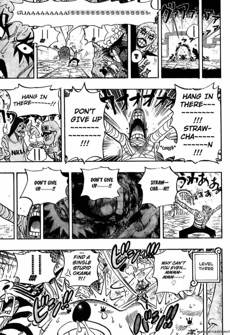 One Piece Chapter 538 page 15 - Chapter 538: Level 5.5 Newkama Land
