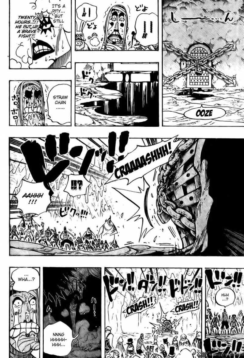 One Piece Chapter 538 page 18 - Chapter 538: Level 5.5 Newkama Land