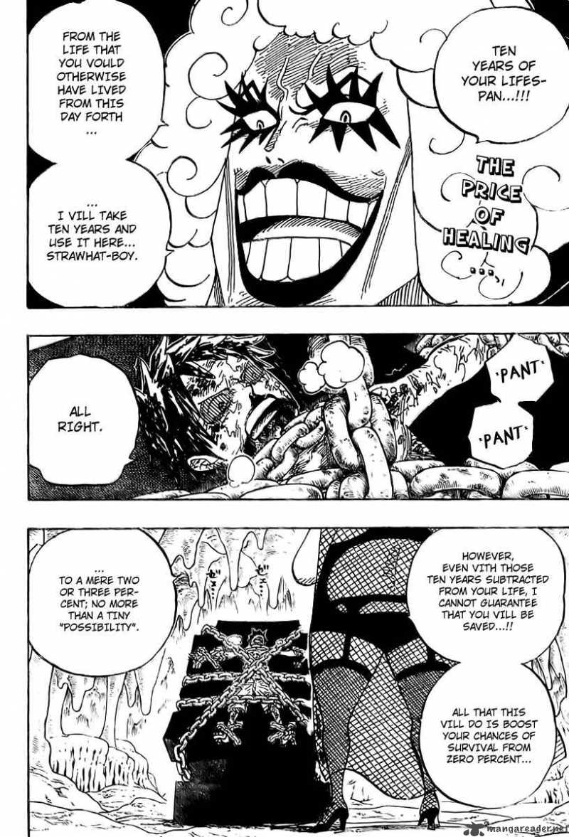 One Piece Chapter 538 page 2 - Chapter 538: Level 5.5 Newkama Land