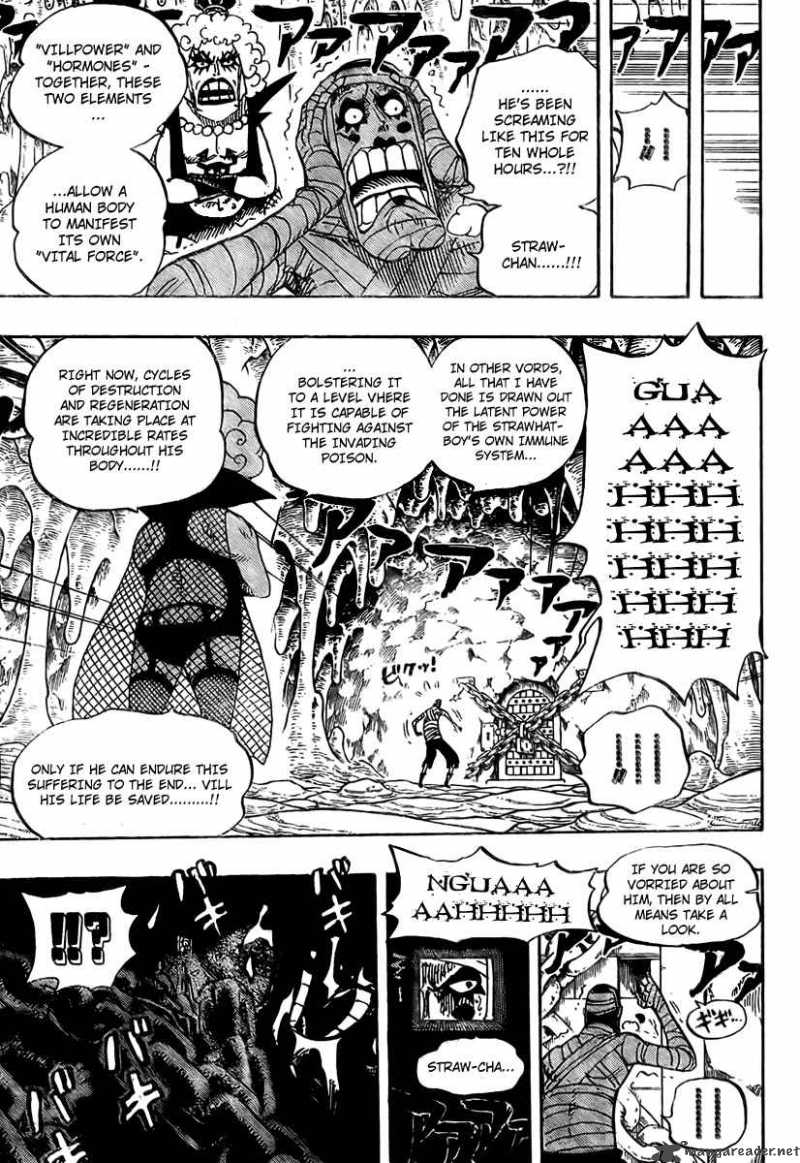 One Piece Chapter 538 page 5 - Chapter 538: Level 5.5 Newkama Land
