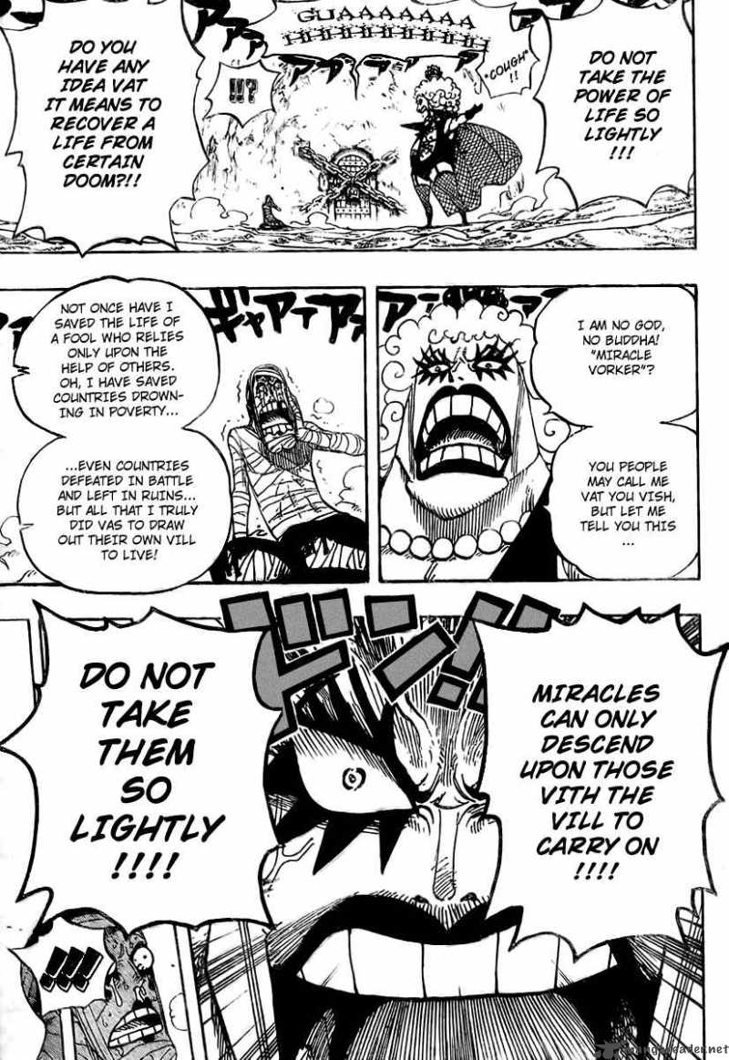One Piece Chapter 538 page 7 - Chapter 538: Level 5.5 Newkama Land