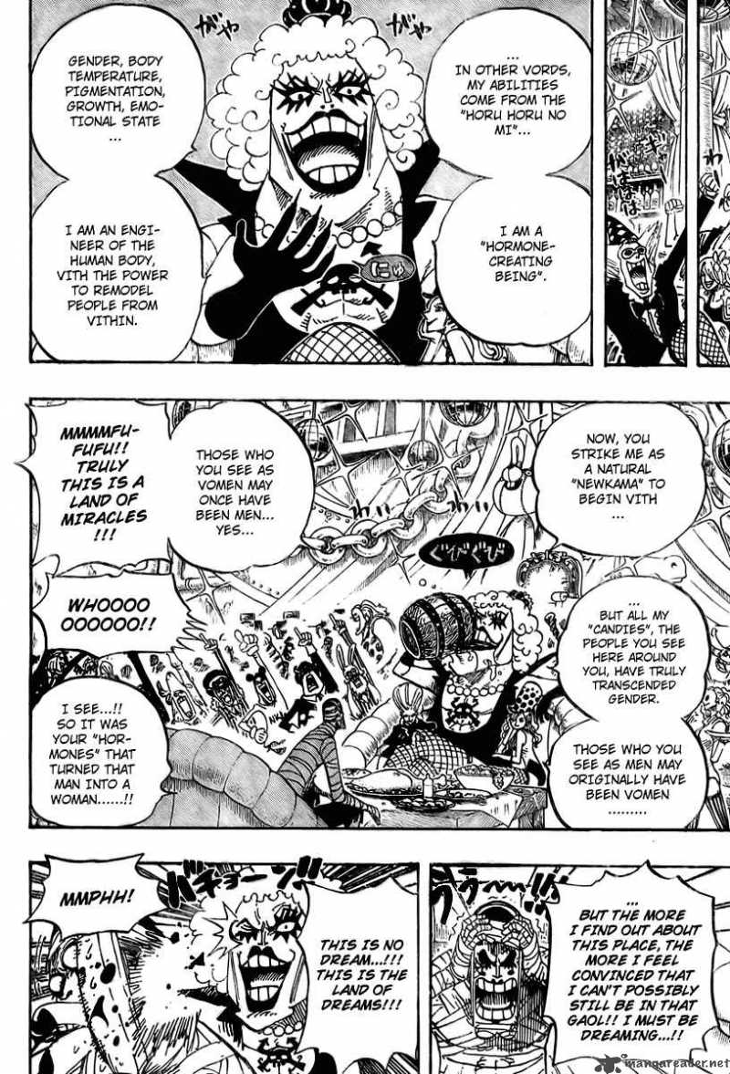One Piece Chapter 538 page 8 - Chapter 538: Level 5.5 Newkama Land