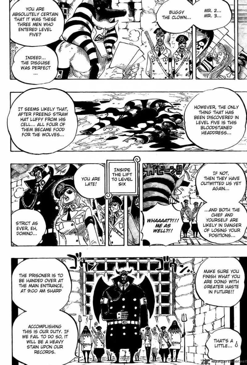 One Piece Chapter 539 page 13 - Chapter 539: Emporio Tension Hormone