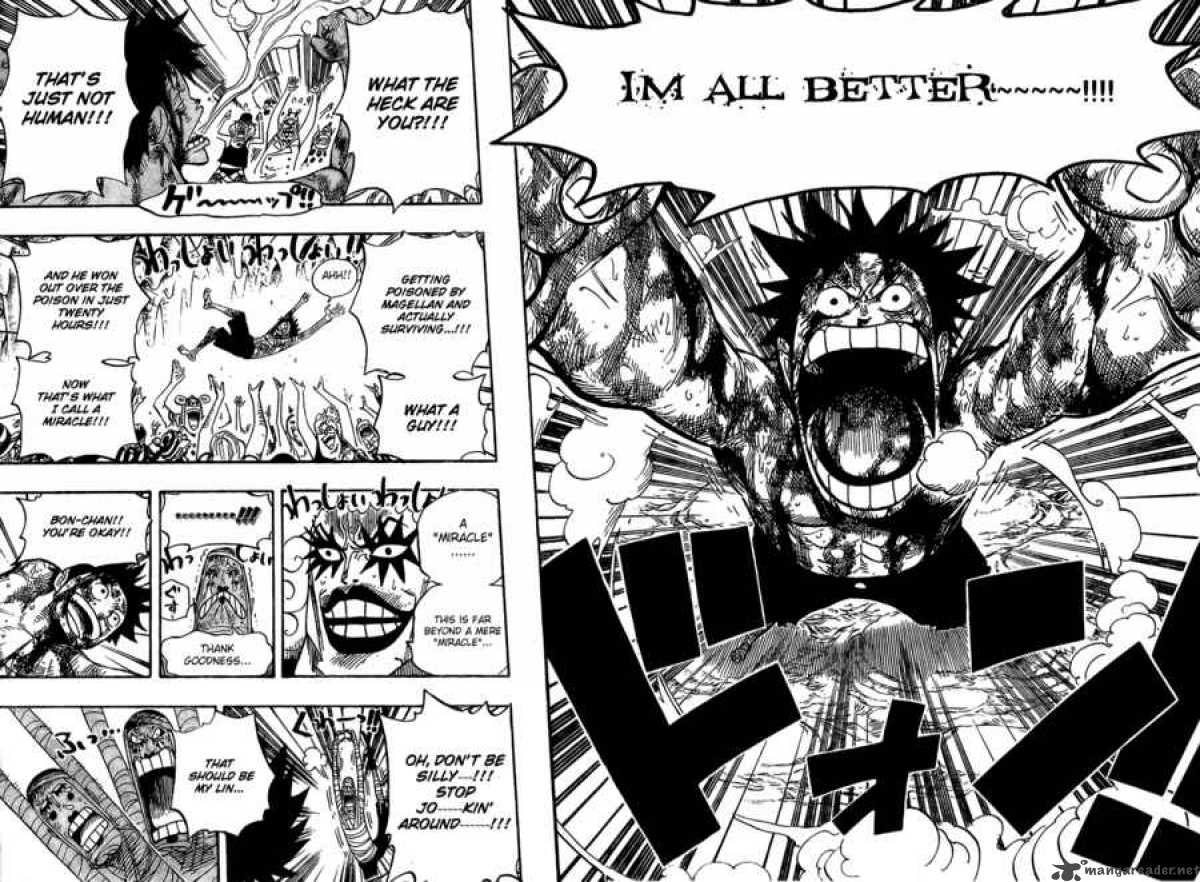 One Piece Chapter 539 page 4 - Chapter 539: Emporio Tension Hormone